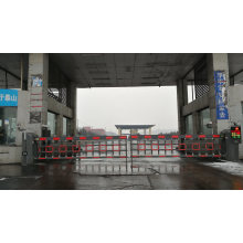 Factory Direct Sell 6m 200W Parking Barriers 24V Barrier Gate with Solar Power Battery